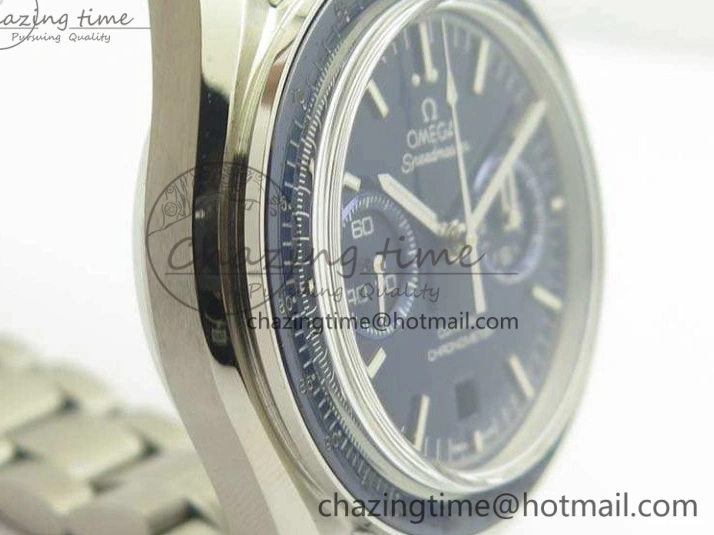0514 SpeedMaster MoonWatch SS OMF 1:1 Best Edition Blue Dial On SS Bracelet A9300 V Casual 8088